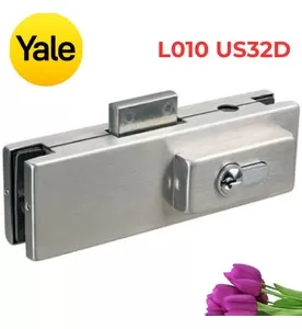 Kẹp Khóa Góc Yale L010 US32D Màu Inox Bóng