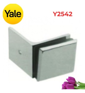 Kẹp nối kính Yale Y2542 Nối Tường - Kính 90 độ