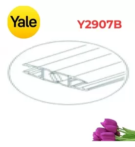 Đệm kính Yale Y2907B Kính - Kính 180 độ