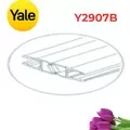 Đệm kính Yale Y2907B Kính - Kính 180 độ