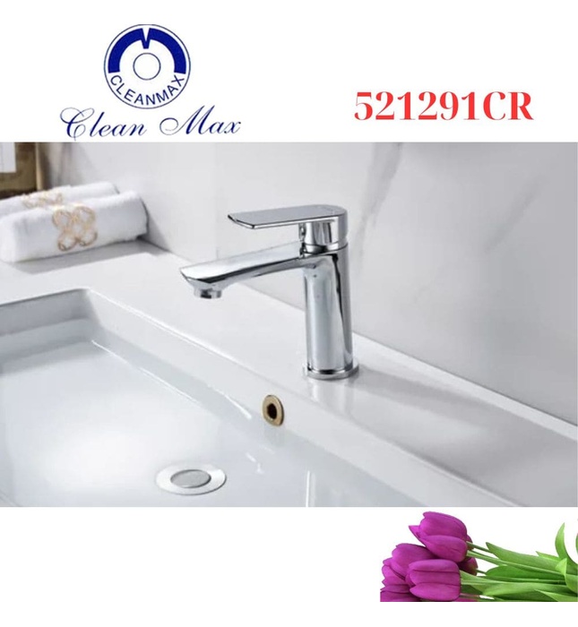 Vòi chậu rửa mặt Clean Max 521291CR