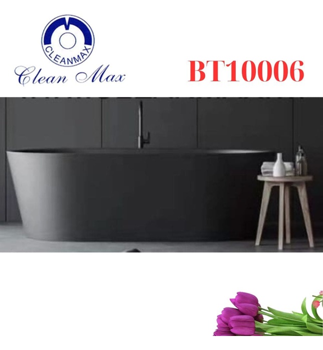 Bồn Tắm Màu Đen 1.8m CleanMax BT10006