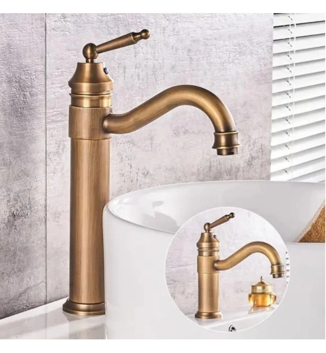 Vòi chậu đồng tân cổ điển Clean Max VDC323