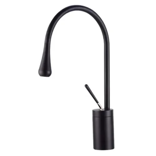 Vòi Lavabo Thân Cao Nóng Lạnh Màu Đen CleanMax 1024DE