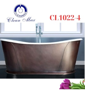 Bồn tắm tân cổ điển bằng gang 1.8m CleanMax CL1022-4