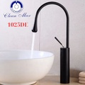 Vòi chậu cao để bàn màu đen Clean Max 1025DE