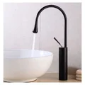 Vòi Lavabo Thân Cao Nóng Lạnh Màu Đen CleanMax 1025DE