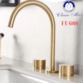 Vòi chậu 3 lỗ sang trọng Clean Max EU688