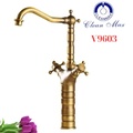 Vòi chậu đồng tân cổ điển Clean Max V9603