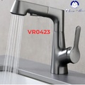 Vòi chậu rửa mặt dây rút Clean Max VR0423