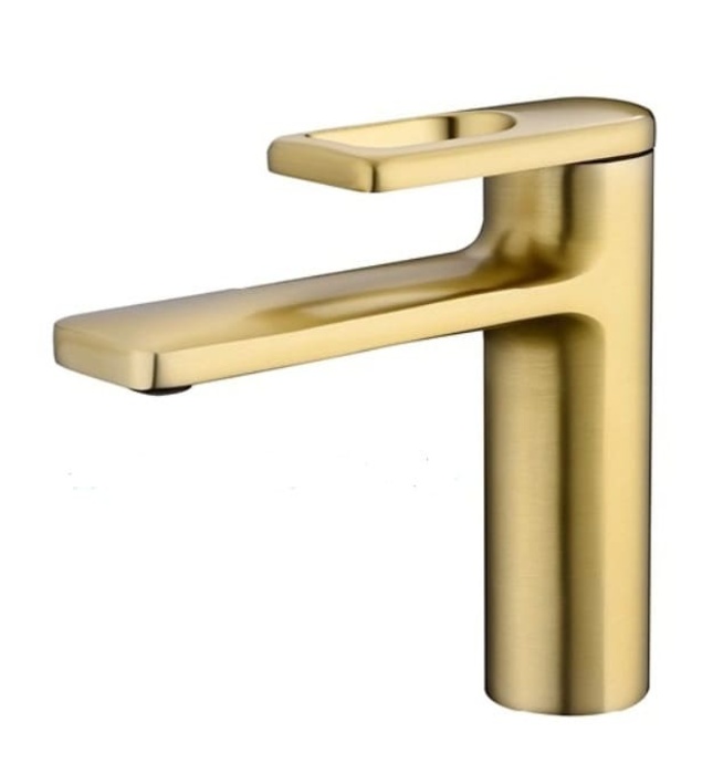 Vòi chậu rửa mặt mạ vàng Clean Max 9001