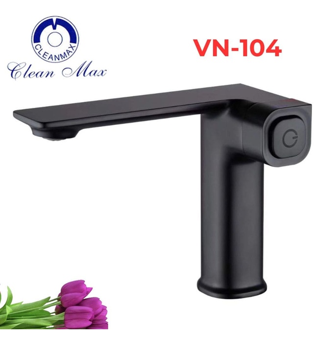 Vòi chậu rửa mặt nút nhấn Clean Max VN-104