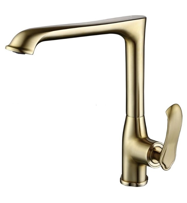 Vòi chậu rửa bát mạ vàng Clean Max 7003