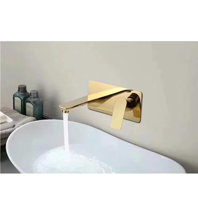 Vòi Lavabo Âm Tường Nóng Lạnh CleanMax VT 112