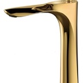 Vòi chậu rửa mặt nghệ thuật mạ vàng Clean Max 6003