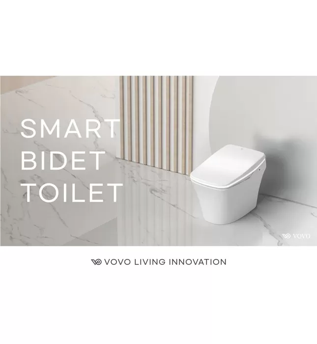Bàn cầu thông minh Hàn Quốc Vovo TCB-9100W