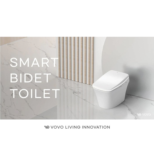 Bàn cầu thông minh Hàn Quốc Vovo TCB-9100WA