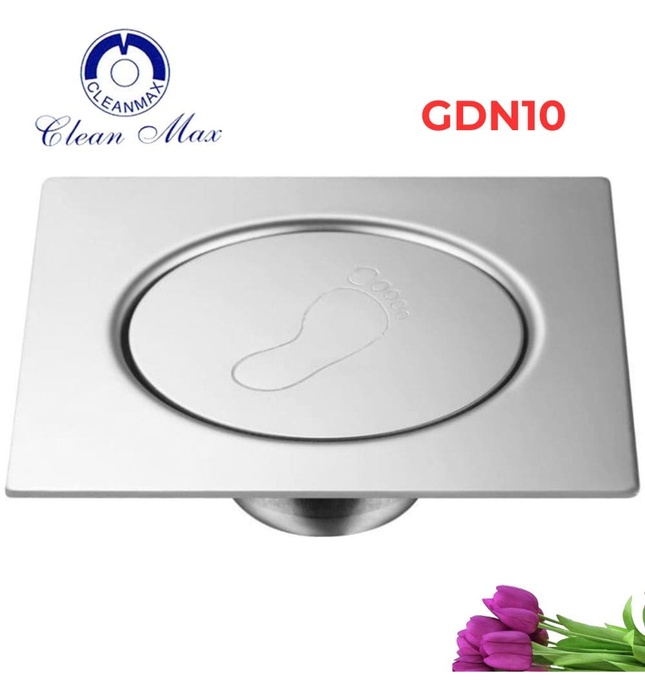 Ga thoát sàn dạng nhấn ngăn côn mùi ngăn côn trùng Clean Max GDN10
