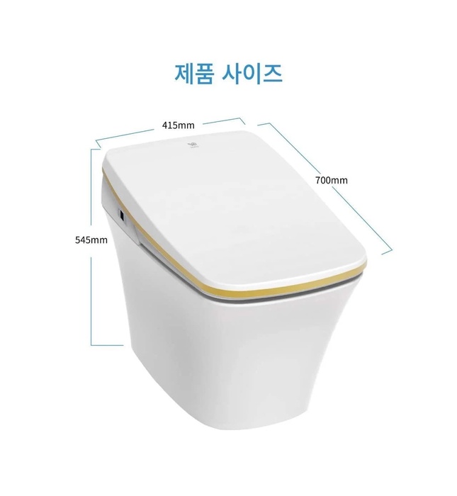 Bàn cầu thông minh Hàn Quốc Vovo TCB-9100G