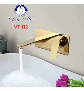 Vòi Lavabo Âm Tường Nóng Lạnh CleanMax VT 112