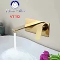 Vòi Lavabo Âm Tường Nóng Lạnh CleanMax VT 112
