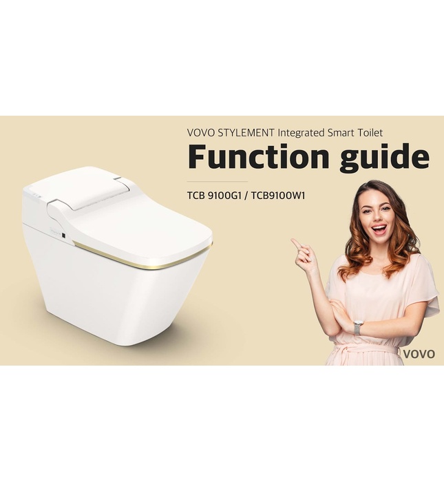 Bàn cầu thông minh Hàn Quốc Vovo TCB-9100G1