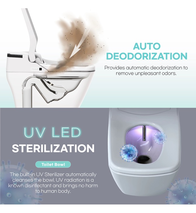 Bàn cầu thông minh Hàn Quốc Vovo TCB-090S