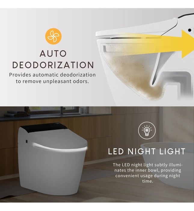 Bàn cầu thông minh Hàn Quốc Vovo TCB-8100B