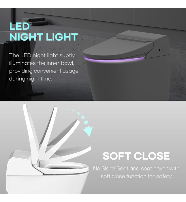 Bàn cầu thông minh Hàn Quốc Vovo TCB-8100WB