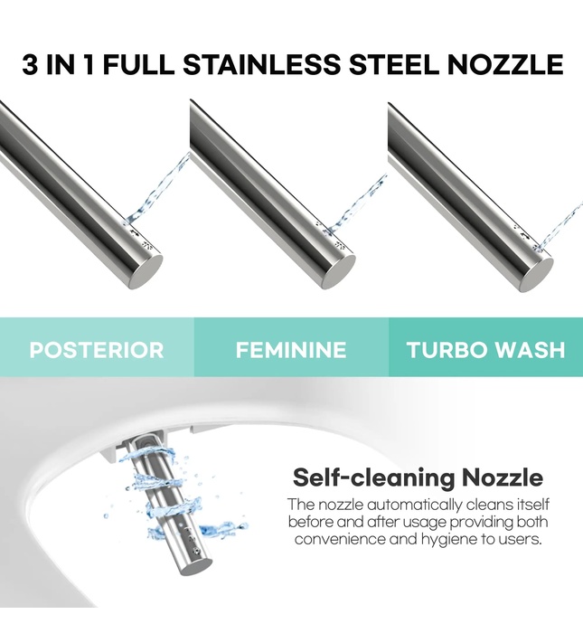 Bàn cầu thông minh Hàn Quốc Vovo TCB-8400S