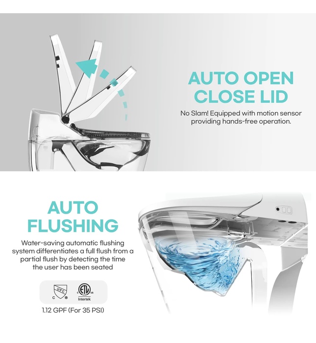 Bàn cầu thông minh Hàn Quốc Vovo TCB-8400SA