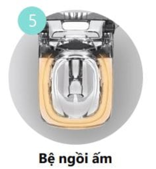 Bàn cầu thông minh Hàn Quốc Vovo RC 090W