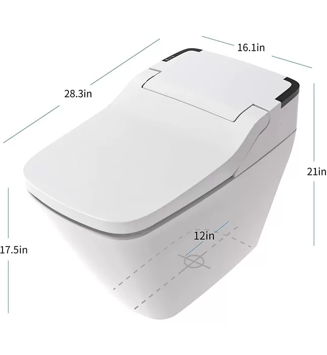 Bàn cầu thông minh Hàn Quốc Vovo TCB-090S
