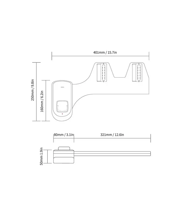 Vòi rửa vệ sinh thông minh Vovo Bidet VM-001S