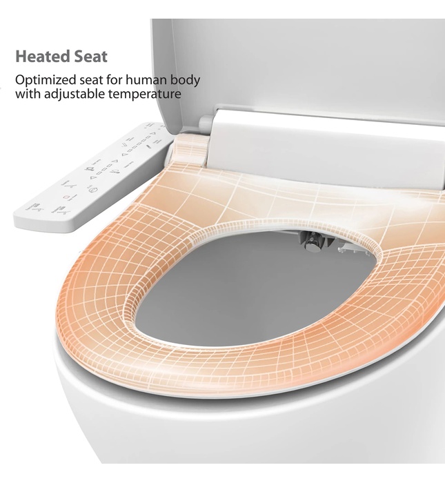 Nắp bàn cầu thông minh Hàn Quốc Vovo VB-5000