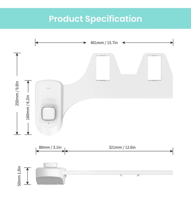 Vòi rửa vệ sinh thông minh Vovo Bidet VM-001D