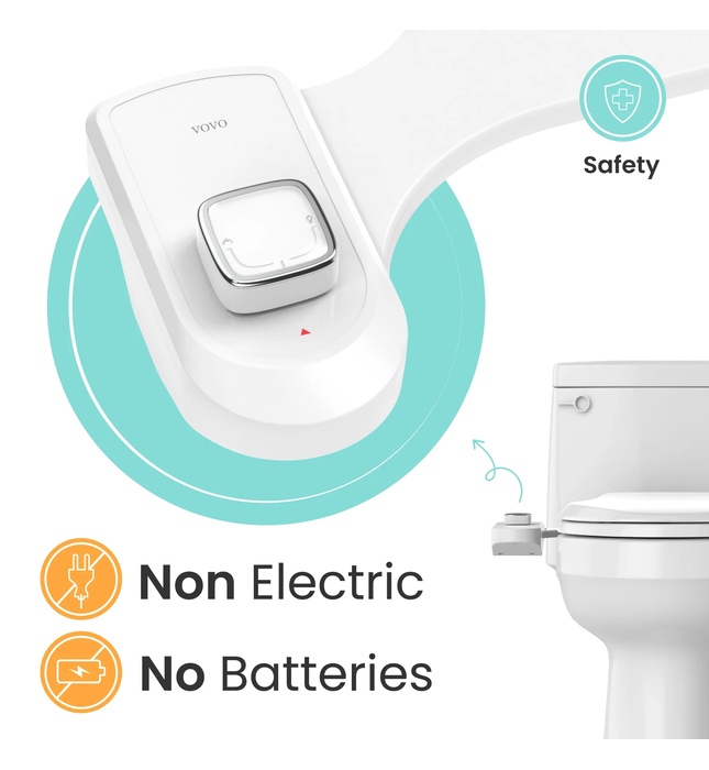 Vòi rửa vệ sinh thông minh Vovo Bidet VM-001S