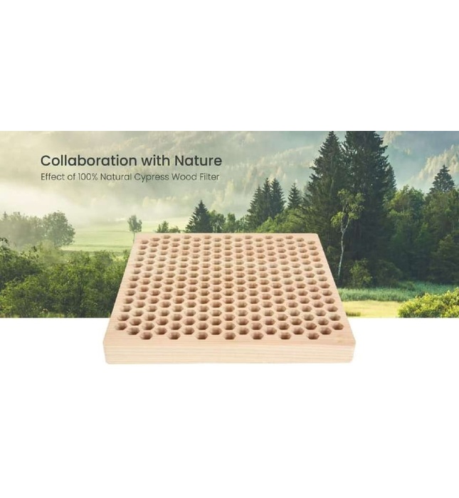 Máy lọc không khí Hàn Quốc Vovo M-001W màu trắng