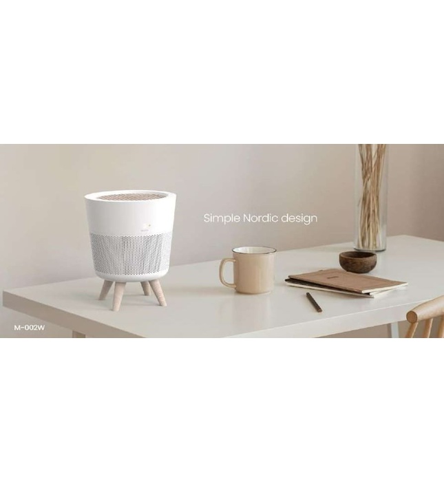 Máy lọc không khí Hàn Quốc Vovo M-002W màu trắng