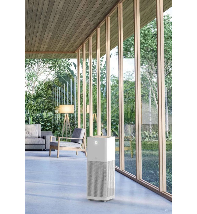 Máy lọc không khí Hàn Quốc Vovo M-001W màu trắng