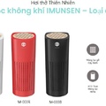 Máy lọc không khí mini để bàn Hàn Quốc Vovo M-003R màu đỏ