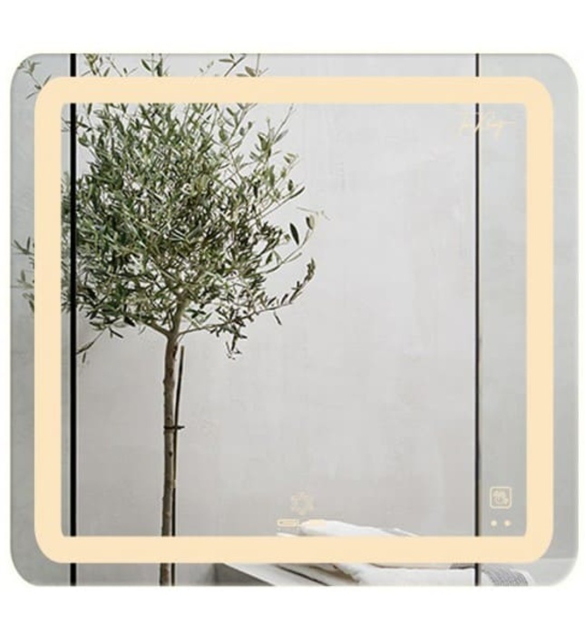 Gương Led Vuông 60x60cm GLS Q35S25 Dòng Q Ánh Sáng Trong