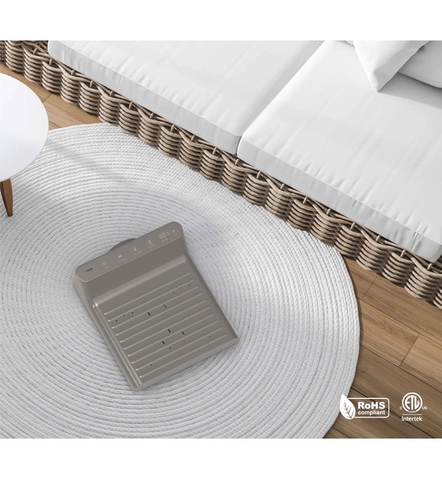 Máy sấy chân và cơ thể Hàn Quốc Vovo BD-7700G màu xám