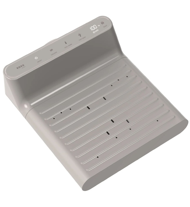 Máy sấy chân và cơ thể Hàn Quốc Vovo BD-7700G màu xám