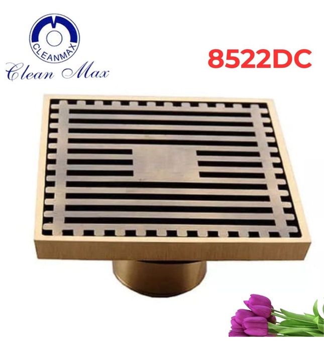 Ga thoát sàn kiểu tân cổ Clean Max 8522DC