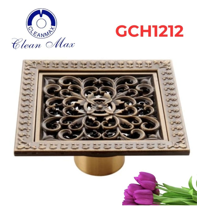 Ga thoát sàn cổ điển Clean Max GCH1212 