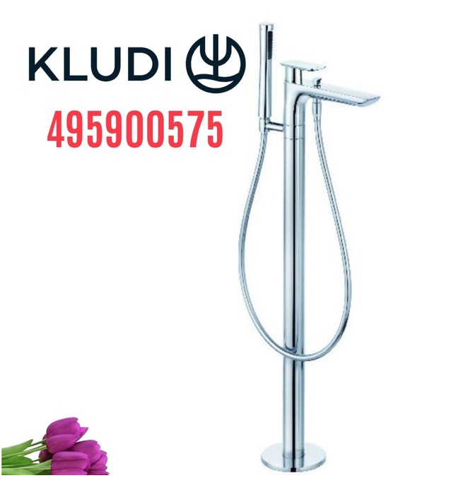 Sen cây bồn tắm đặt sàn Kludi E2 495900575