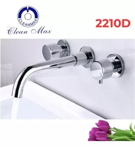 Vòi Lavabo Âm Tường Nóng Lạnh CleanMax 2210D