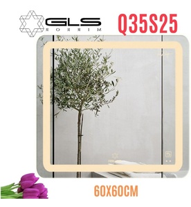Gương Led Vuông 60x60cm GLS Q35S25 Dòng Q Ánh Sáng Trong