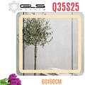 Gương Led Vuông 60x60cm GLS Q35S25 Dòng Q Ánh Sáng Trong